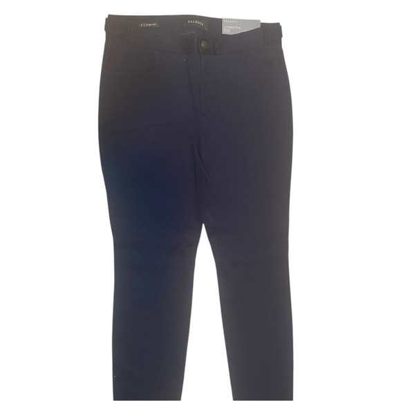 Talbots Lexington Ponte Pants Navy New with Tags Size 4 - Picture 3 of 12